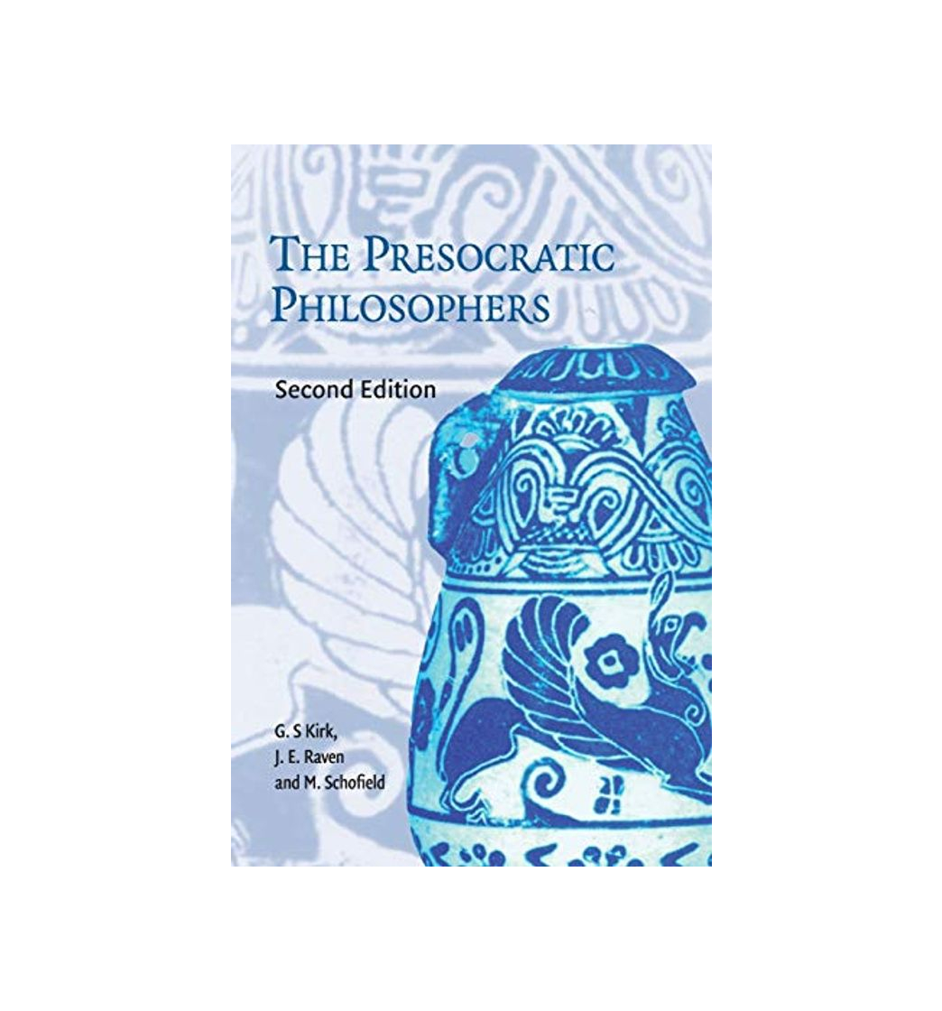 Book The Presocratic Philosophers 2nd Edition Paperback