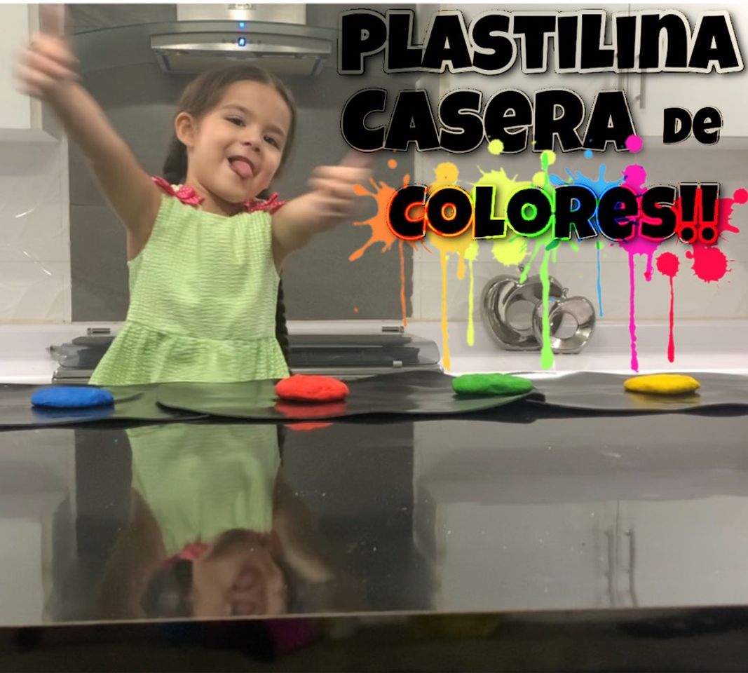 Moda CÓMO HACER PLASTILINA CASERA DE COLORES!!🌈👧🏻👦🏻