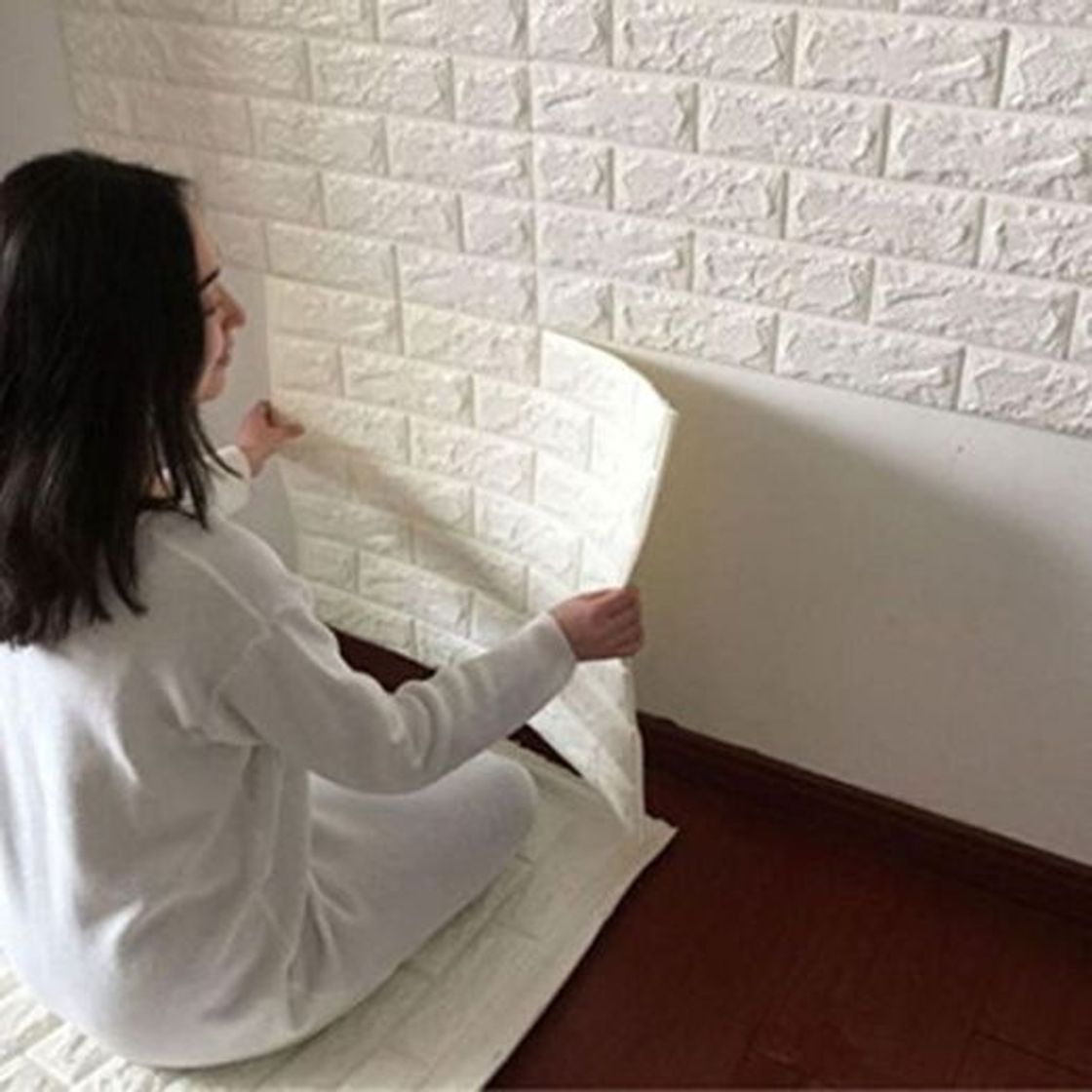 Social FAMILIZO PE de espuma de 3D Wallpaper DIY pared pegatinas Decoración de