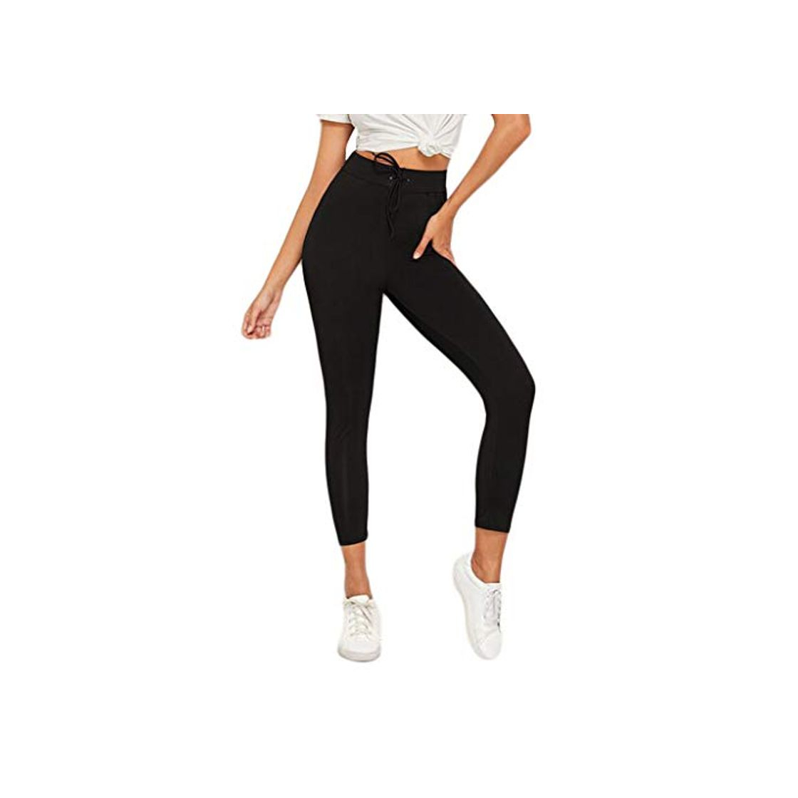 Fashion LuckyGirls Chic INS Leggings Deporte Mujer