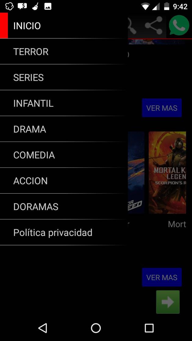 Moda Es mi app de peliculas..te lo recomiendo es gratis.. 