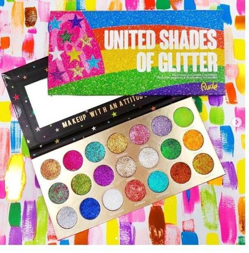 United States of glitter palette 