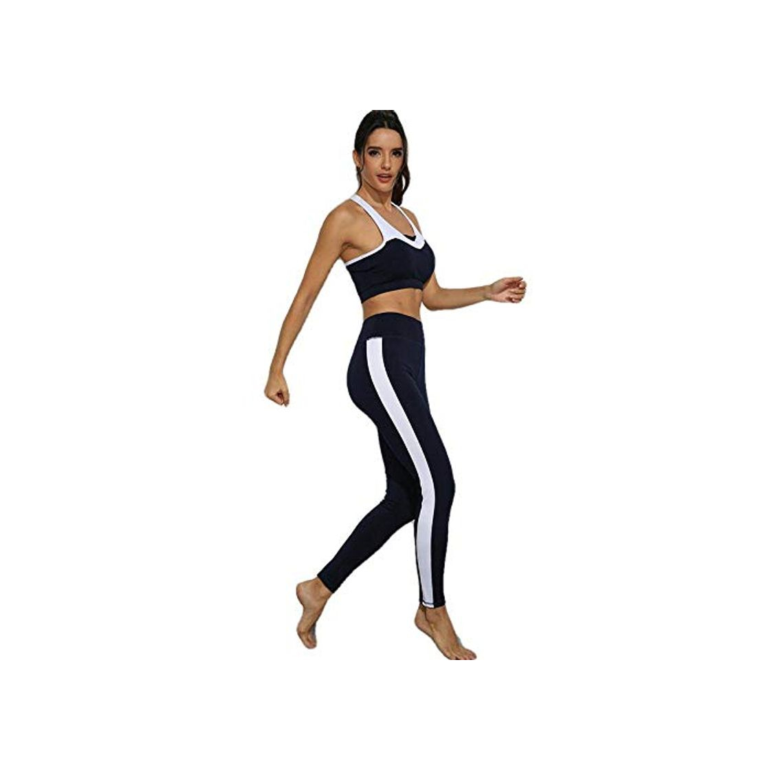 Moda Traje De Yoga Conjunto Deportivo Mujer Conjunto De Yoga De 2 Piezas