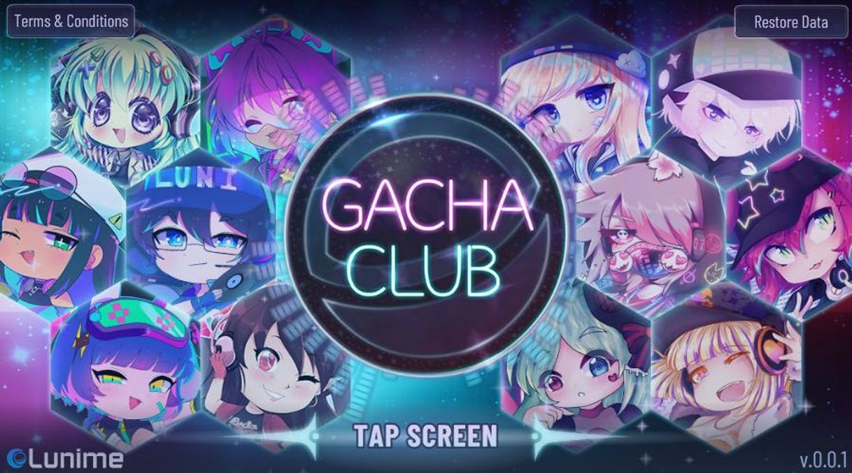 Videojuego Gacha Club