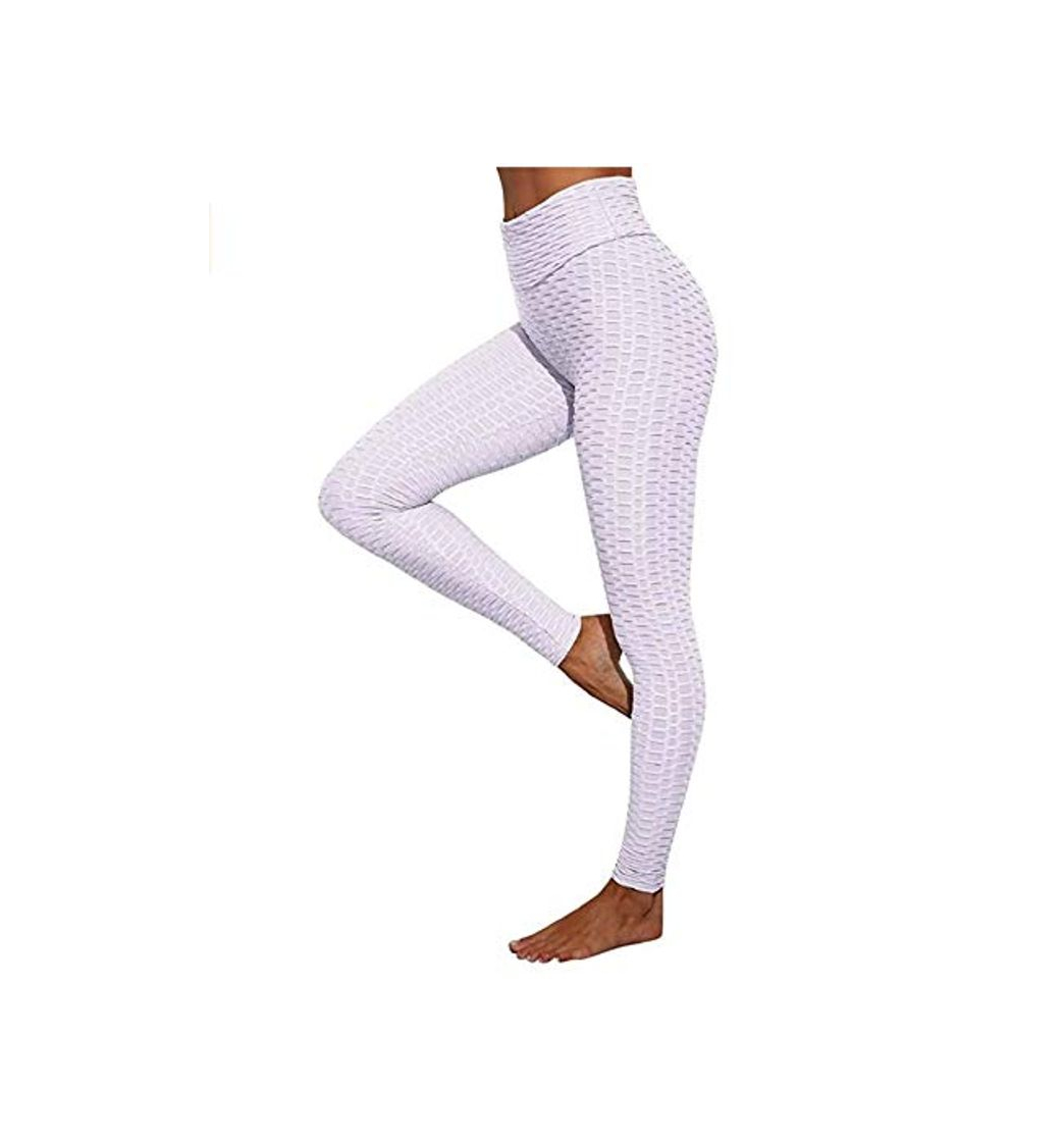 Social CrisKat Pantalón Deportivo de Mujer Cintura Alta Leggings para Running Fitness Yoga