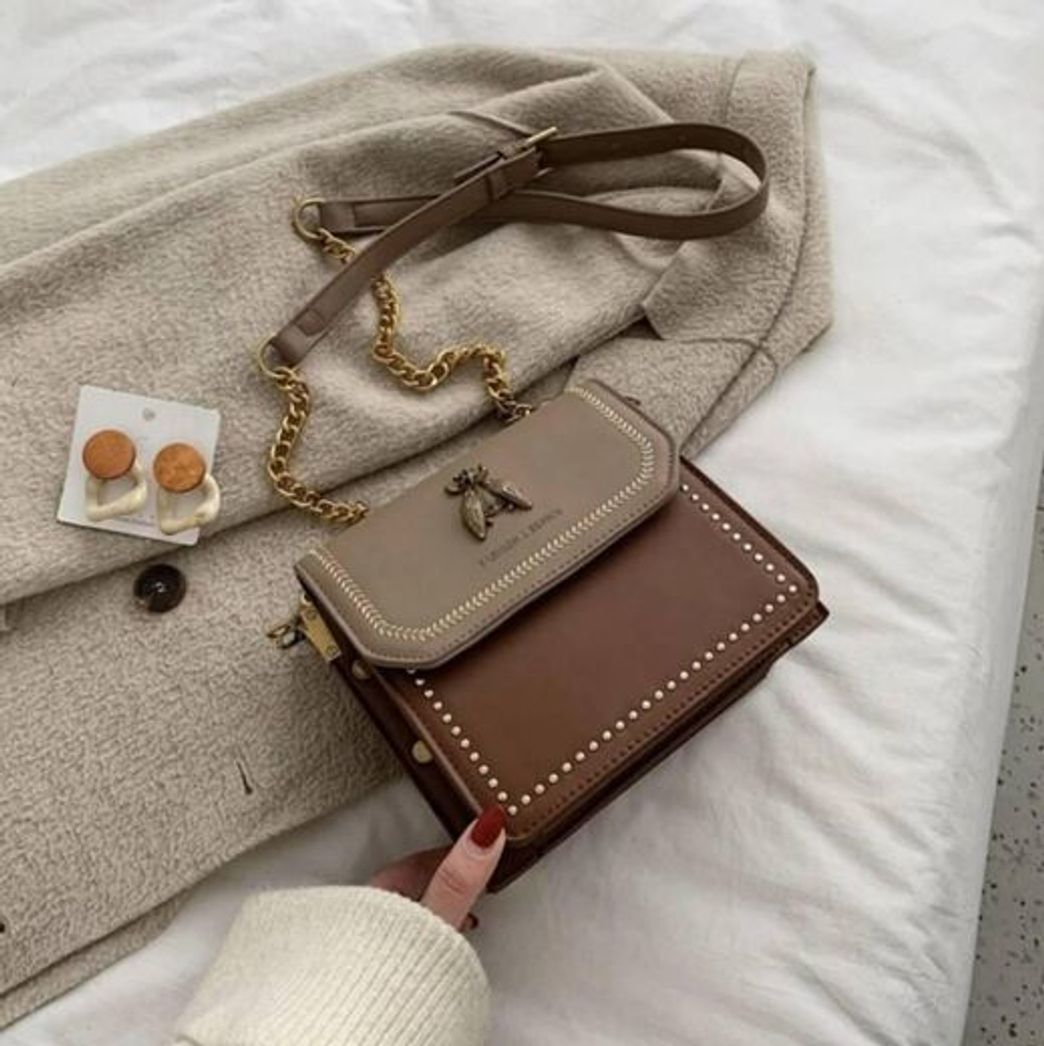 Leather brown bag