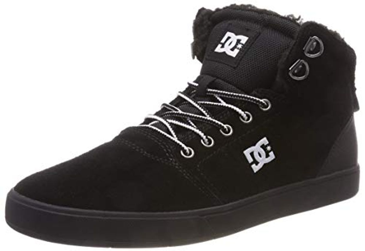 Moda DC Shoes Crisis High Winter, Zapatillas de Skateboard para Hombre, Negro