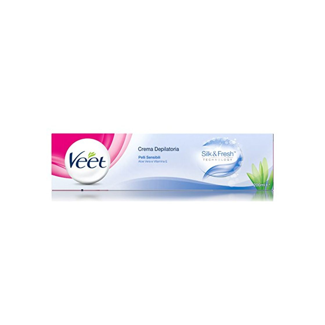 Product depilatory cream Silk&Fresh sensitive skin 200 ml by Veet