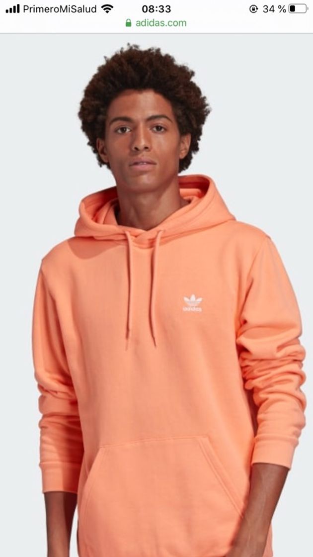 Fashion adidas Trefoil Essentials Hoodie - Orange