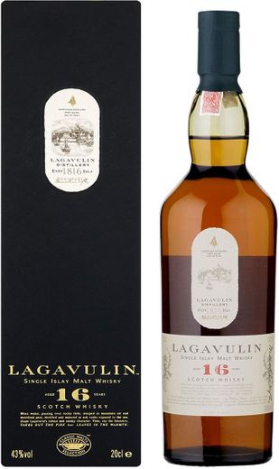Lagavulin 16 Year Old Single Malt Scotch Whisky, 70cl: Amazon.co ...