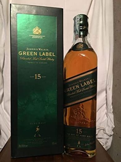 Johnnie Walker Green Whisky Escocés - 700 ml: Amazon.es ...