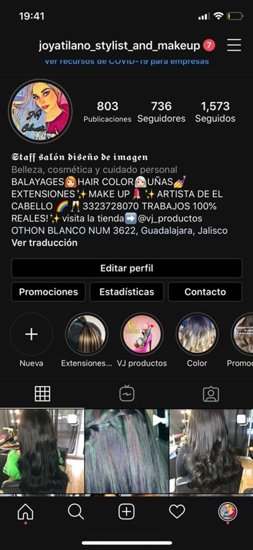 Moda Tengo mi estudio de belleza donde realizo cambios de imagen 