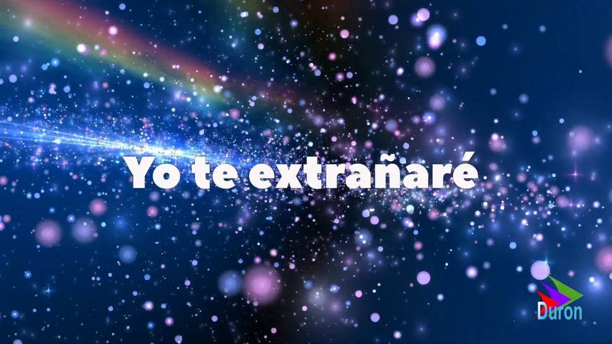 Canción Yo te extrañare 🎶