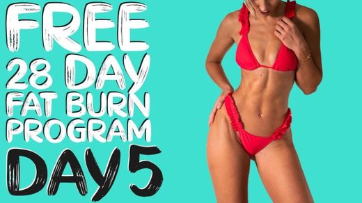 DAY 5 | FREE 28 DAY WORKOUT CHALLENGE - YouTube
