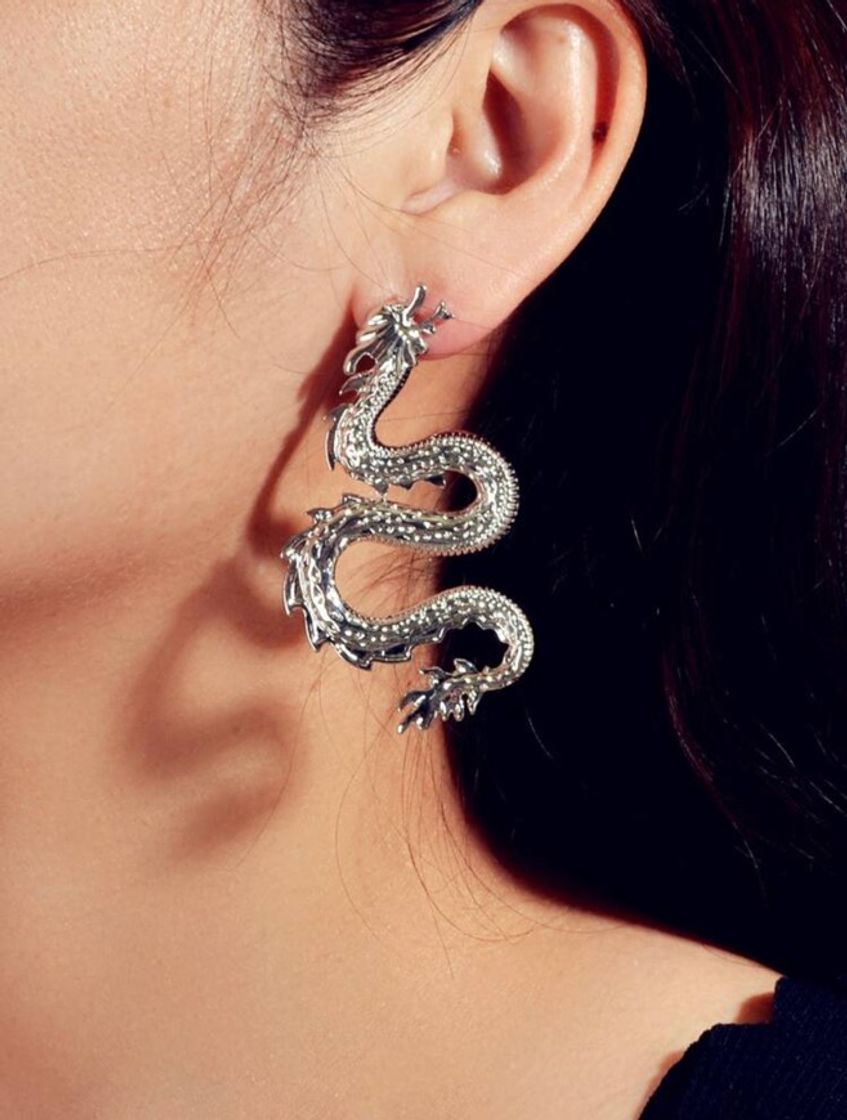 Moda metal dragon earrings