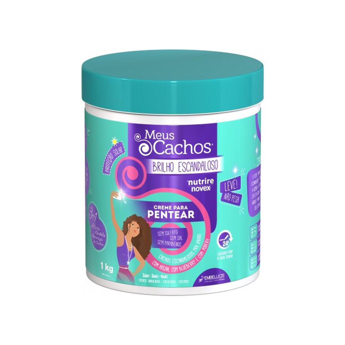 Social Creme de pentear “Meus cachos”