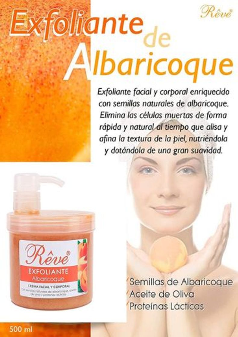 Producto REVE Exfoliante Facial y Corporal de Albaricoque 500 ml - Gel crema