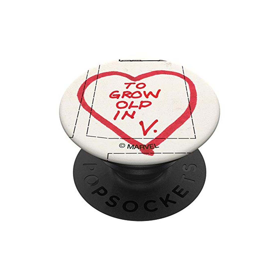 Electronics Marvel WandaVision Westview The Grow Old In Heart PopSockets PopGrip