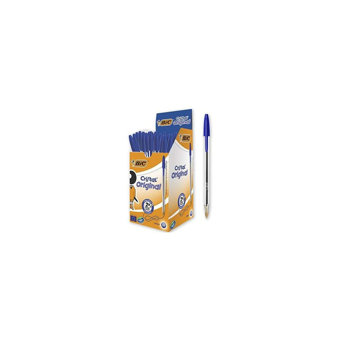 Product BIC Cristal - Bolígrafo de punta redonda