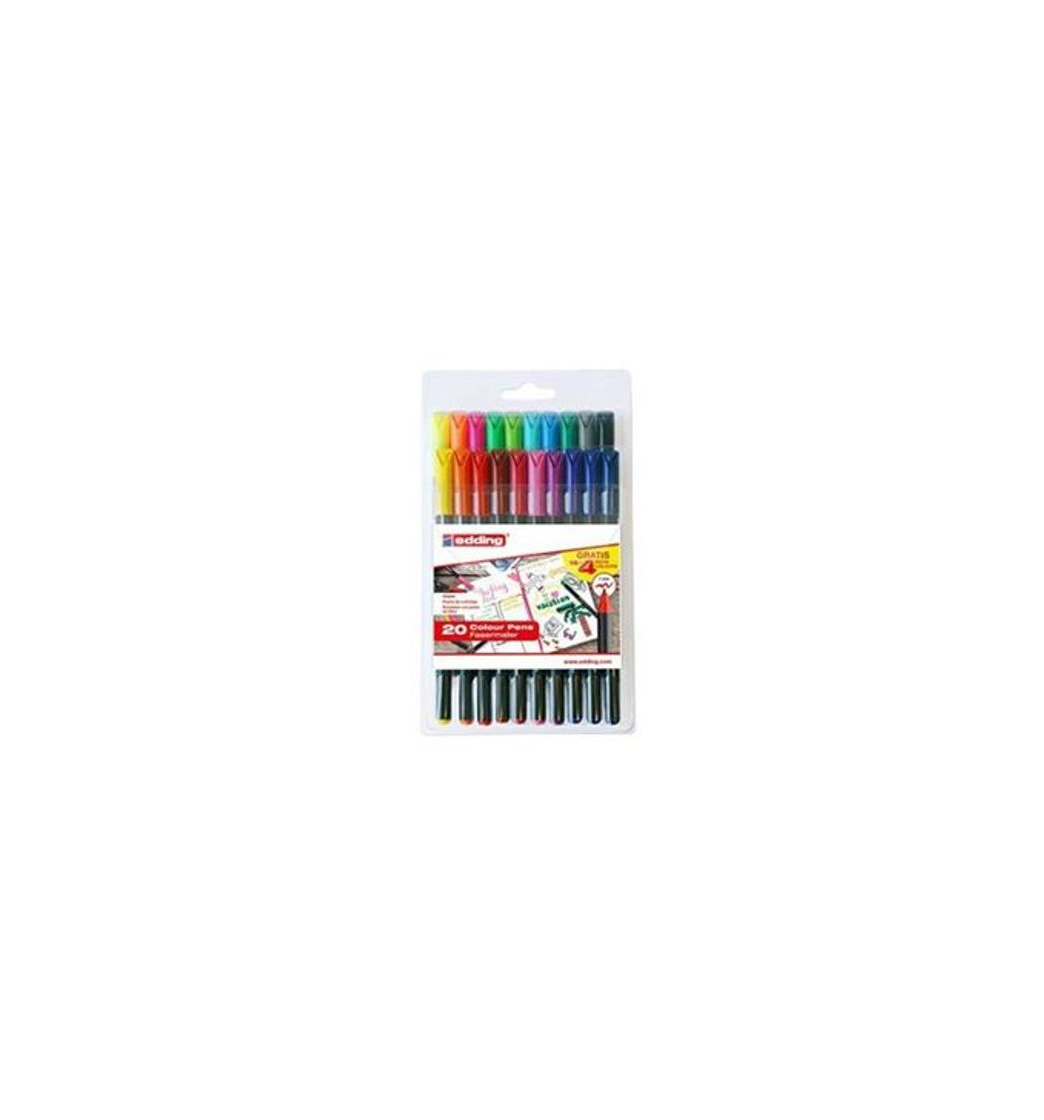 Producto edding e1200-20S - PACK CON 16+4 ROT. 1200. COLORES. COLORES 1-12