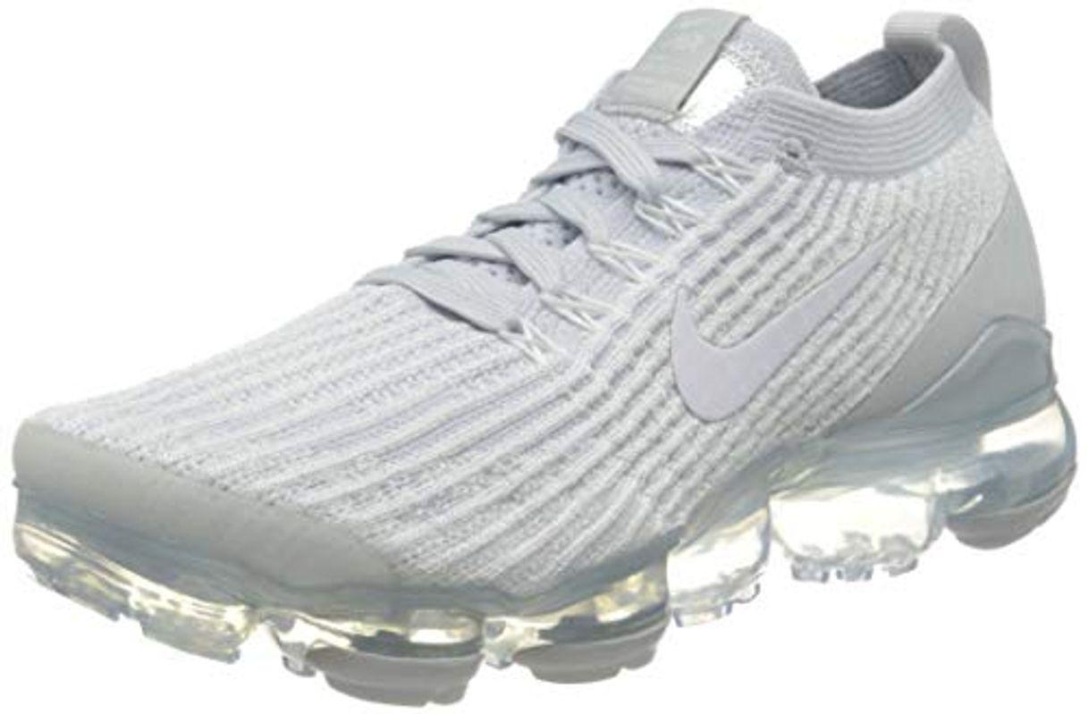 Fashion Nike W Air Vapormax Flyknit 3, Zapatillas de Atletismo para Mujer, Blanco