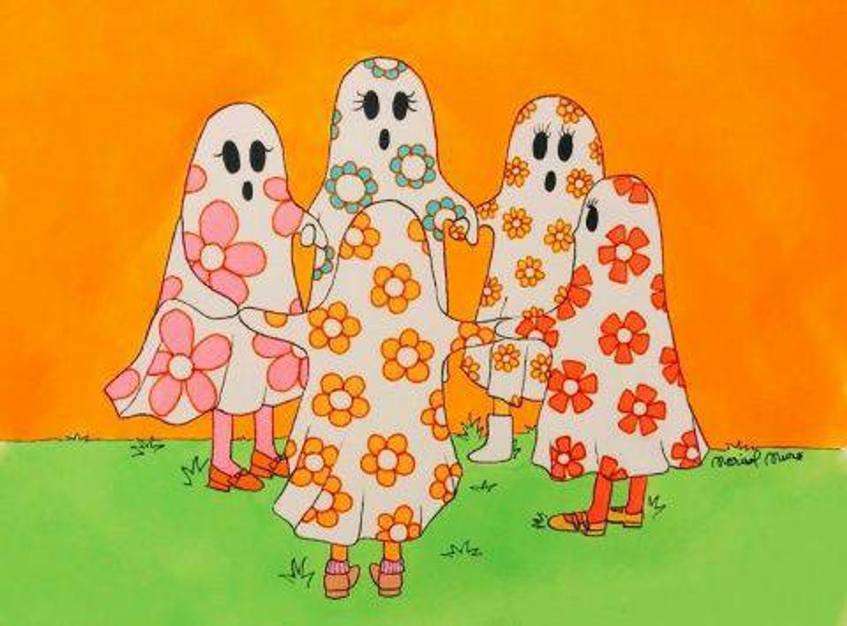 Social Poster happy ghost