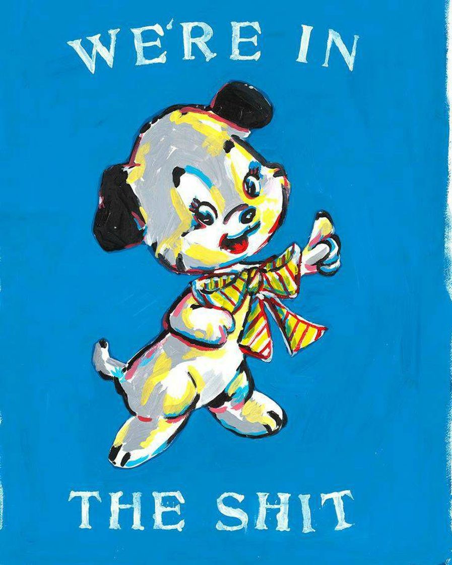 Social Poster dog 