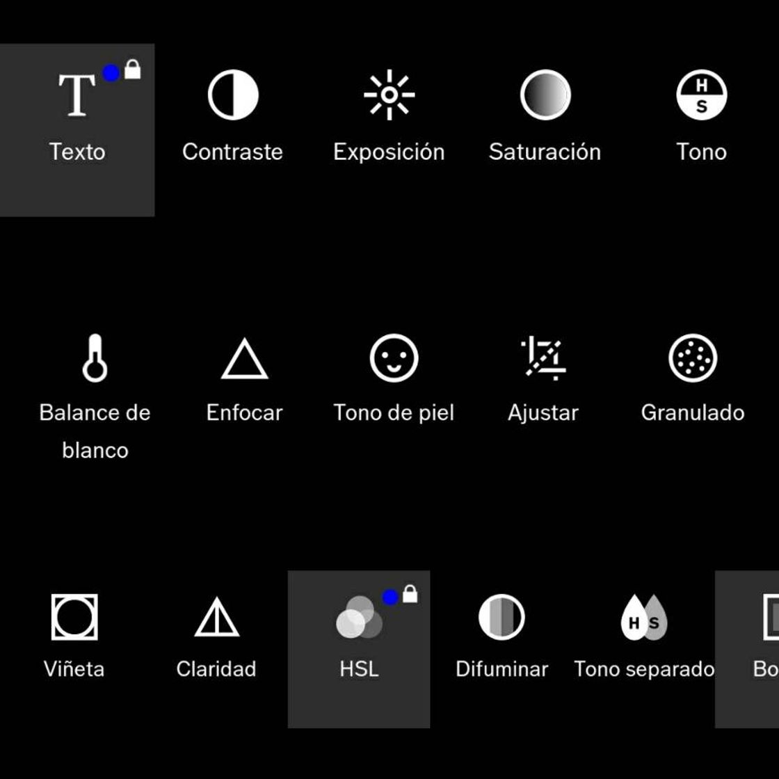 App Aplicativo de edição- VSCO 