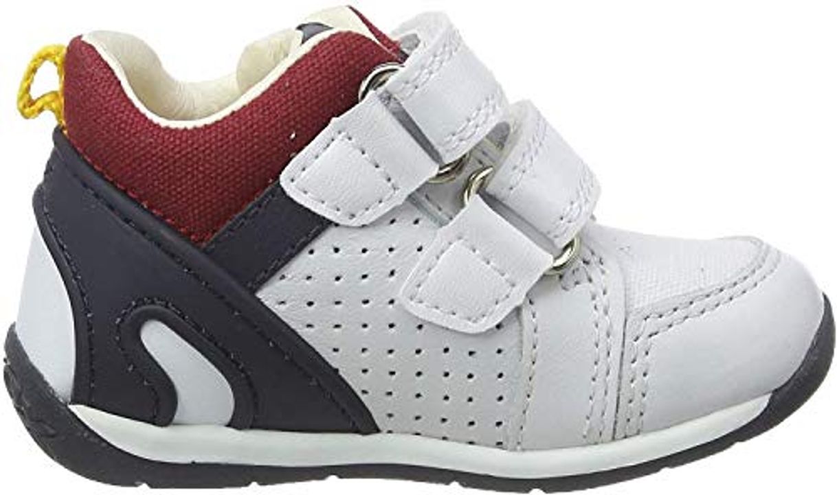 Moda Geox B Each Boy B, Zapatillas para Bebés, Blanco