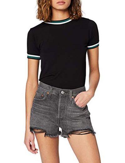 Levi's 501 Original Short Pantalones Cortos, Negro