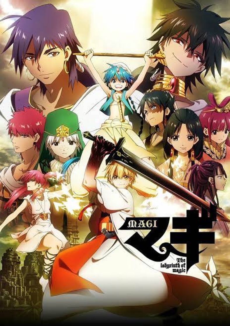 Serie Magi - El laberinto de la magia