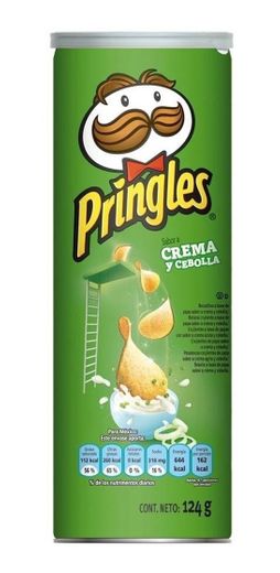 Papas Pringles sabor a crema y cebolla 124 g | Walmart