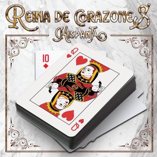 Reina de corazones.  Hispana