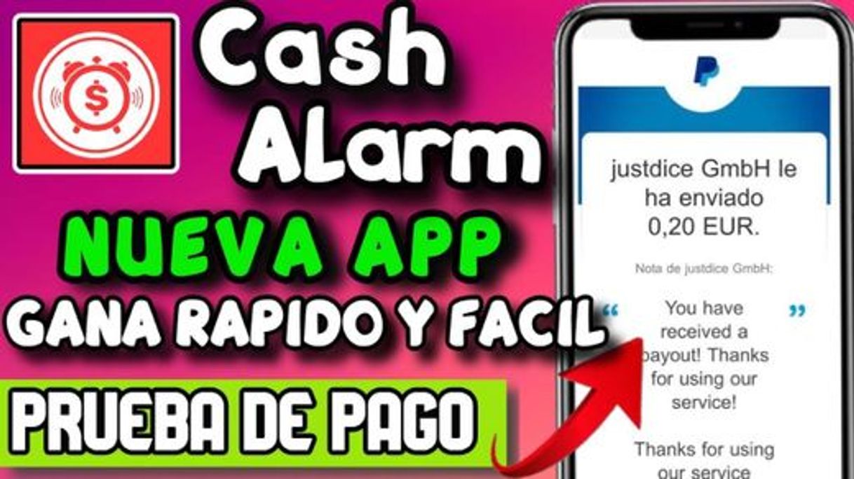 Moda Cash Alarm ⏰ Excelente app!! GANA Dinero DIARIO a Paypal