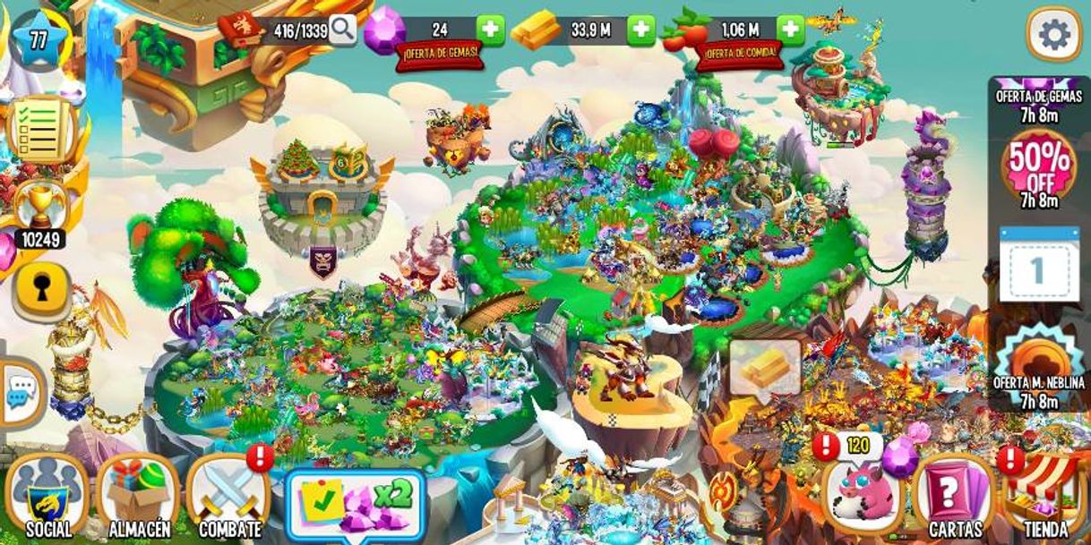 App Dragon City Mobile