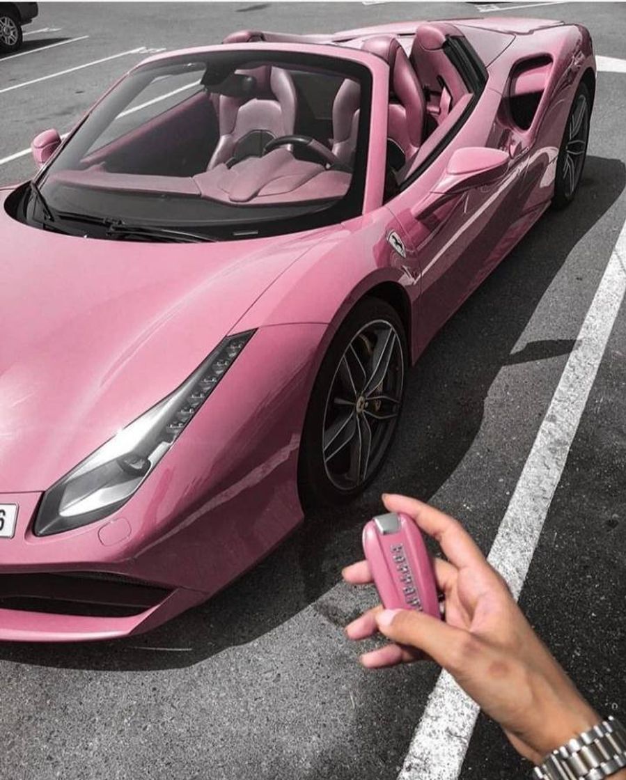 Fashion Pink Car