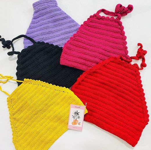 Pide tus crops tejidos 🧶 están divinos 😍🍂