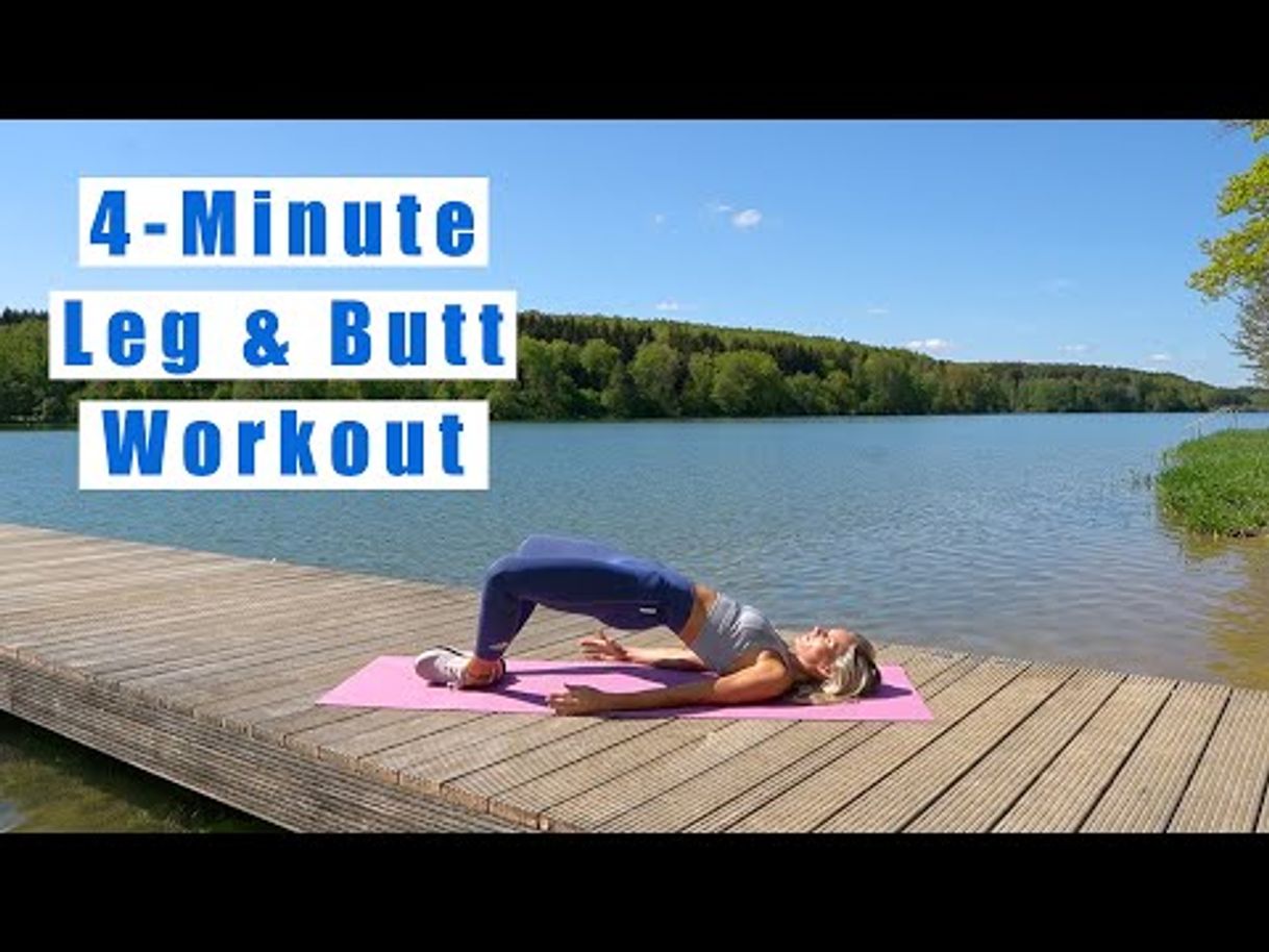 Social 4-Minute Tabata Leg & Butt Workout - YouTube