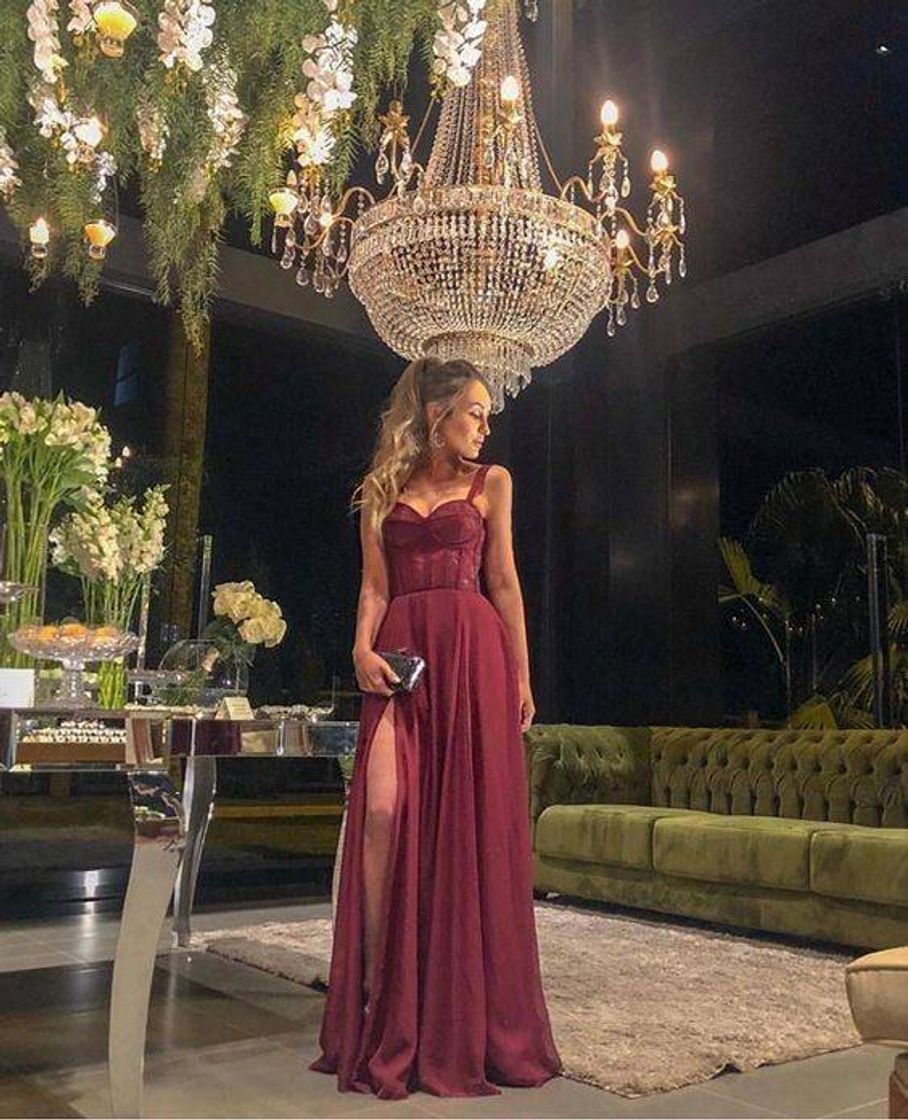 Fashion Ideias de vestido marsala 