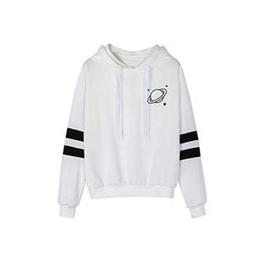 ZODOF Sudaderas con Capucha Mujer Hoodie Pullover Camiseta Blusa Tops de Manga