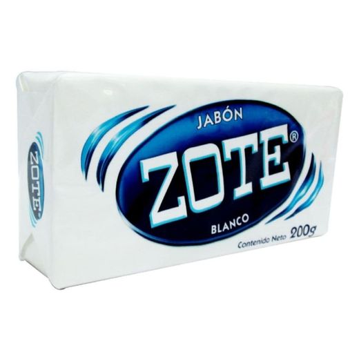 Jabón Zote en barra blanco 