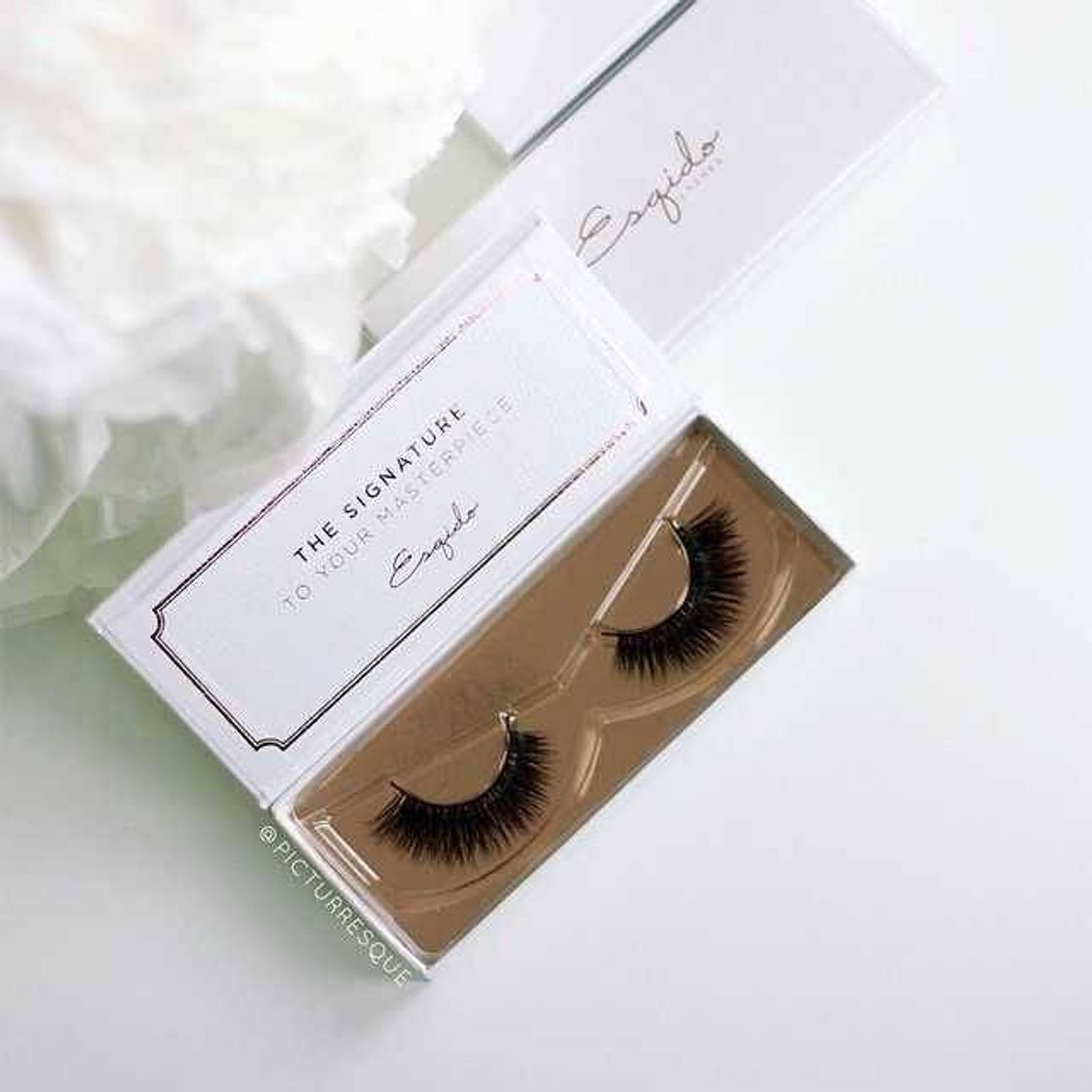 Product LUXIE LASHES 3D Luxury Fluffy Faux Mink Tira natural Fake pestañas largas