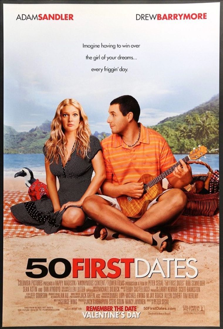 Película 50 primeras citas