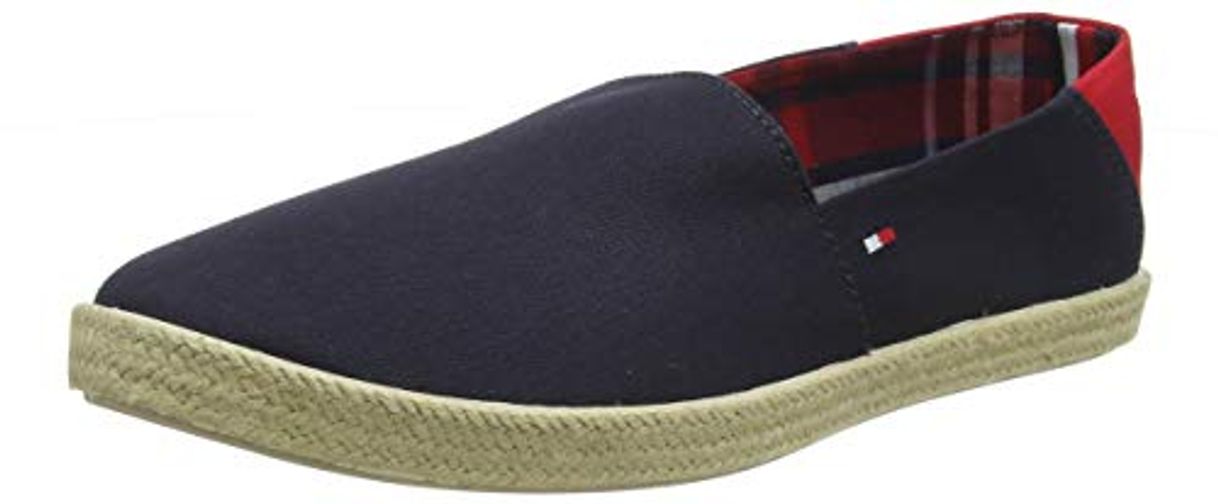 Moda Tommy Hilfiger Easy Summer Slip On, Alpargatas para Hombre, Azul