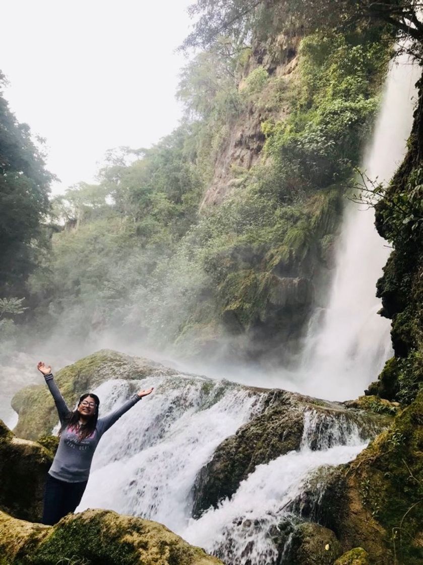 Lugar Cascada El Aguacate