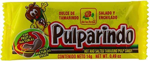 Pulparindo Tamarindo Pulp Candy Dulce 14g
