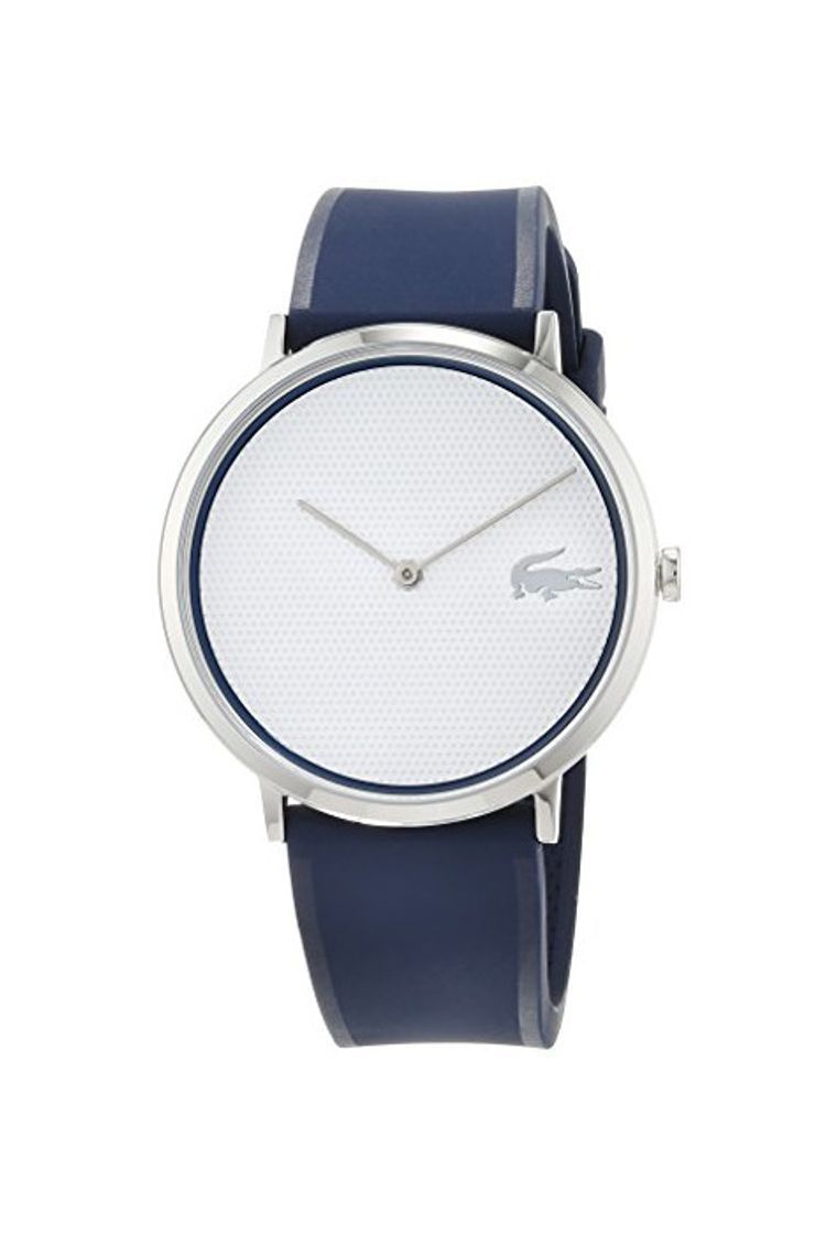Social Lacoste Reloj Analógico para Hombre de Cuarzo con Correa en Silicona 2010984