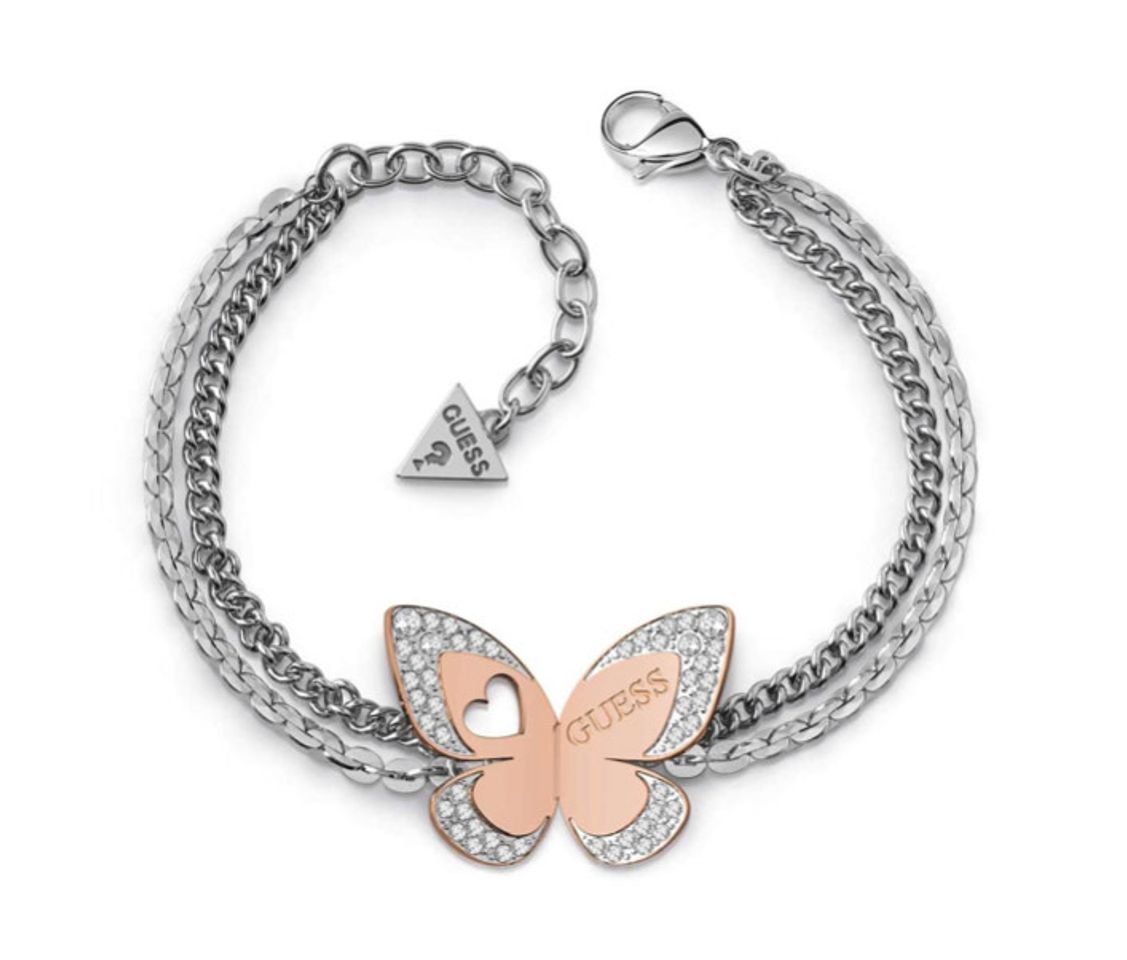 Social Pulsera Guess mariposa