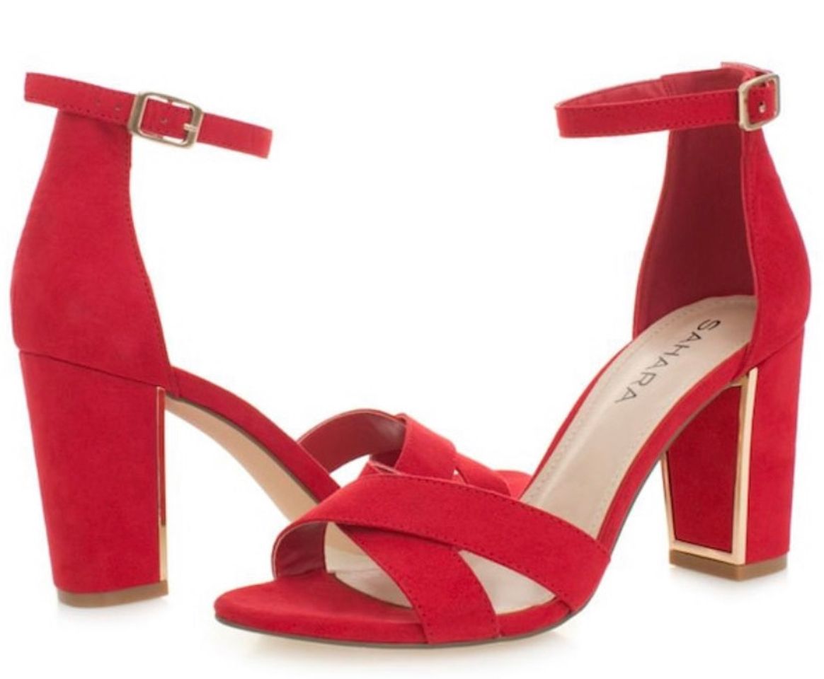 Social Sandalias marca Sahara color Rojo 