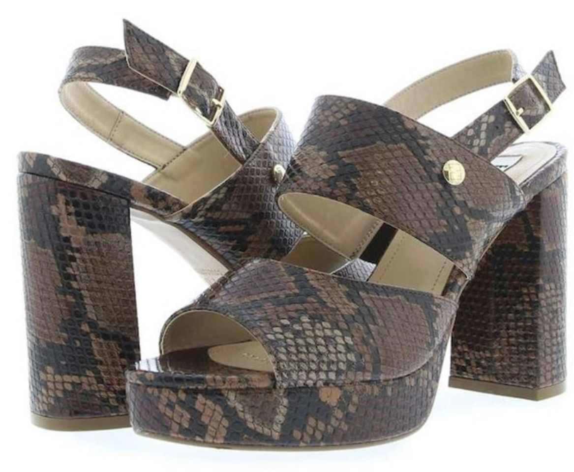 Social Sandalias marca Frida Collection color Café 